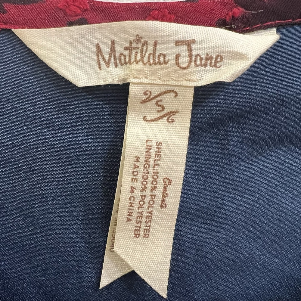 Matilda Jane Womens Dress Size Small Moments With You A Little Party Peasant - Picture 2 of 10